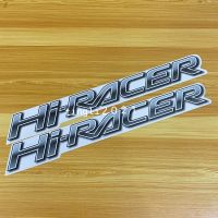 สติ๊กเกอร์* Hi-RACER สีดำ ปี 2013 PRO ติดข้างท้ายกระบะ MAZDA BT-50 ( ราคาต่อชุด มี 2 ชิ้น )