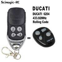 2023 latest DUCATI 433.92MHz Rolling Code Door Command Transmitter 6204 รีโมทเปิดประตูโรงรถใหม่ล่าสุด