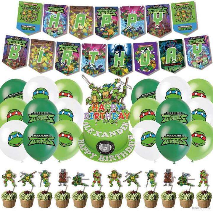 Kira Teenage Mutant Ninja Turtles Theme kids birthday party decorations