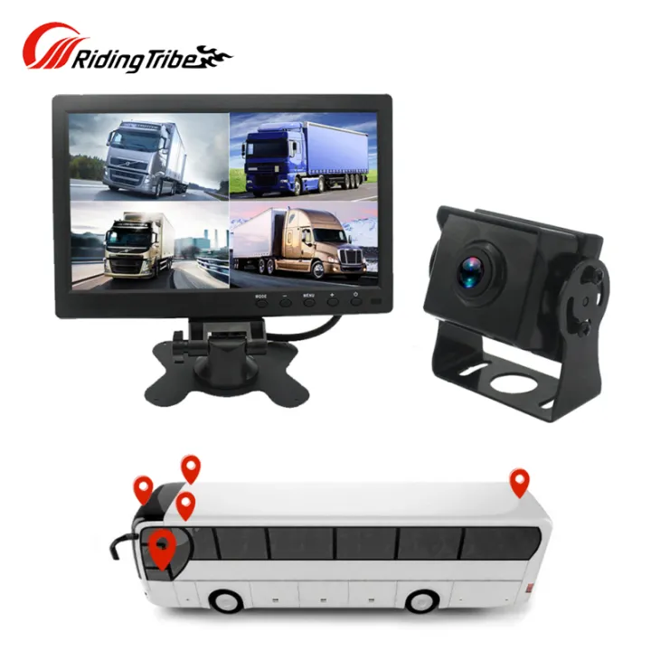 GreenYi 1280x720 High Definition AHD Wireless Truck DVR Monitor 7" Night Vision Reverse Backup Recorder Wifi Camera For Bus Car. Surveillance