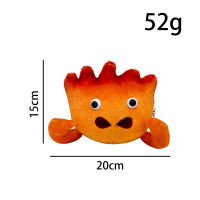 Howls Moving Castle Calcifer Plush Dolls Throw Pillow Gift For Kids Home Decor Stuffed Toys For Kids Fire Demon