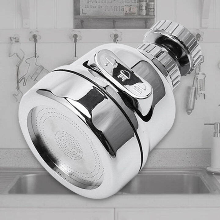  Water Faucet Pressurized Shower 3 Gears Fixable Angle Faucet Booster