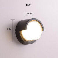 Wall Light Up And Down Aluminum Porch Sconces Wall Lighting Waterproof Living Room Exterior Lamps