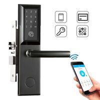 แอป Ttlock บลูทูธควบคุมล็อกประตูดิจิตัลอิเล็กทรอนิกส์ RFID การ์ด Keyless ล็อคอัจฉริยะรายการ Een