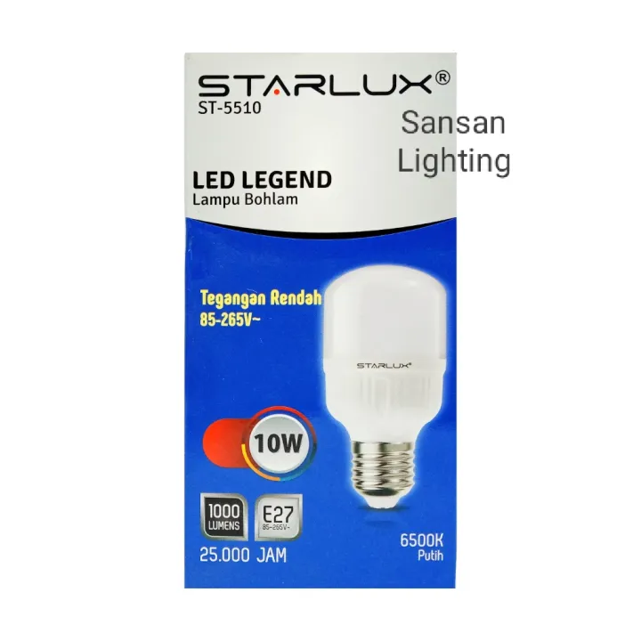 Lampu Led Legend Watt Starlux Putih Lazada Indonesia