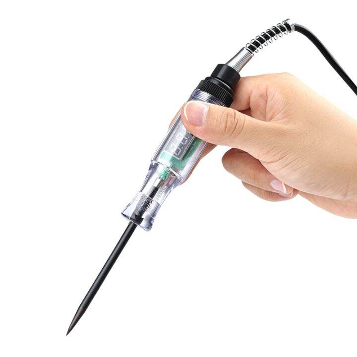 6v-12v-24v-truck-voltage-circuit-tester-digital-display-electric-pen-probe-pen-light-bulb-automobile-diagnostic-tool