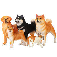 จำลองโกลเด้นรีทรีฟเวอร์,Akita, Shiba Inu,บูลด็อก,สัตว์เลี้ยงสุนัขสัตว์รุ่นพาลพิตบูลการกระทำและของเล่นรูปสำหรับเด็กของขวัญ