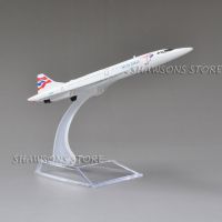 【100%-New】 MBJ Amll Diecast Metal 1:400เครื่องบินรุ่นของเล่น Concorde British Airways Miniature