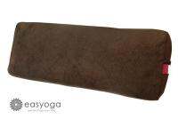 easyoga หมอนสำหรับหนุนการทำโยคะ - สีน้ำตาลเข้ม (W 26 x L 65 x H 14 cm)