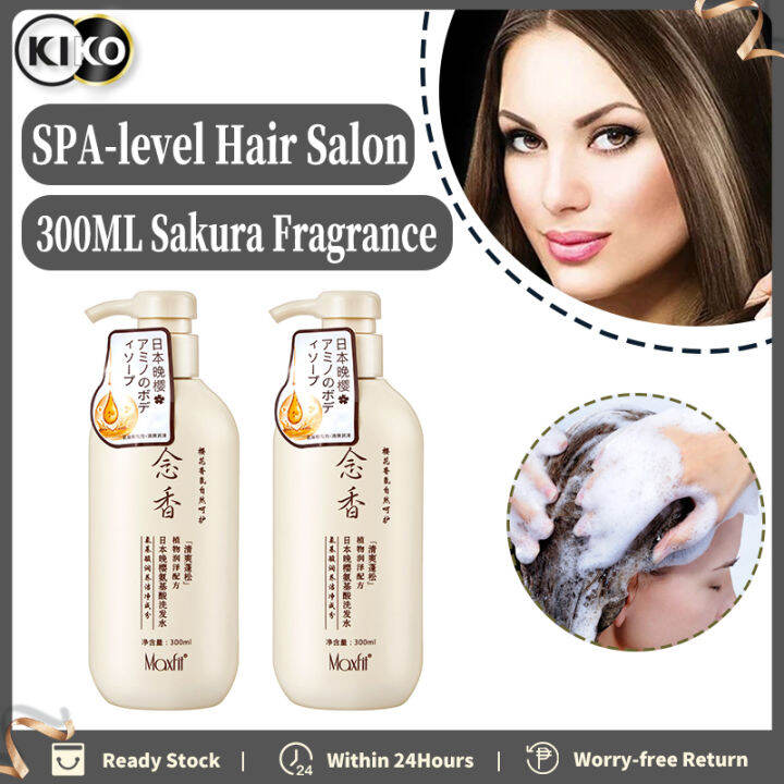 Sakura Shampoo Conditioner 300ml Lasting Fragrance Shampoo Oil Control