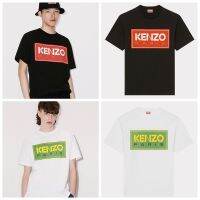 23 Spring/Summer New K~Mens Leisure Fashion Letter Printing Short Sleeve Round Neck Pure Cotton Short T-shirt