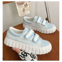 [COD] thick-soled biscuit shoes new ugly cute white womens salt soft girls college style casual ins tide