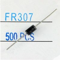 【❉HOT SALE❉】 Vzhengsha 3a ไดโอดกู้คืนเร็ว Fr307 500ชิ้น/1000V ทำ-27 Diode