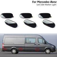 ไฟ LED แสดงสถานะไฟสัญญาณเลี้ยวเครื่องหมายด้านข้างแบบไดนามิกสำหรับ Mercedes-Benz Sprinter W906 2006-2018 Crafter 2006-2016