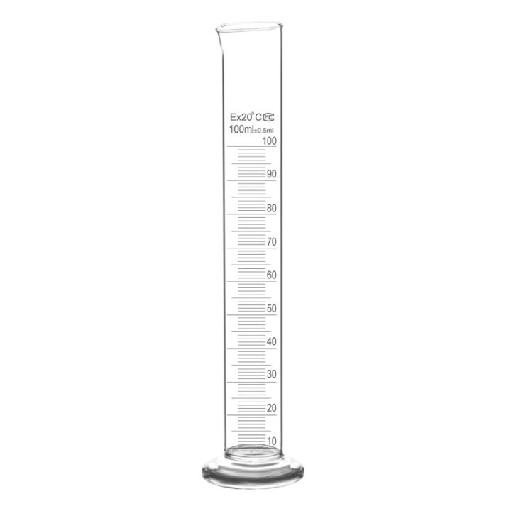 glass-measuring-cylinder-with-scale-5-10-25-50-250-500-1000-2000ml-experimental-consumables
