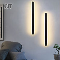 JJT Minimalist Strip Light Entrance Hallway Light Aisle Light Nordic Minimalist ห้องนั่งเล่นข้างเตียงห้องนอน Wall Light โรงแรมพื้นหลัง Wall