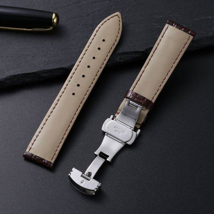 new-genuine-leather-cowhide-round-grain-stone-waterproof-bottom-crocodile-soft-and-unisex-comfortable-strap