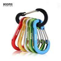 Booms ตกปลา CC1เหล็กขนาดเล็ก Carabiner คลิป Outdoor Camping Multi เครื่องมืออุปกรณ์ตกปลา6Pcs