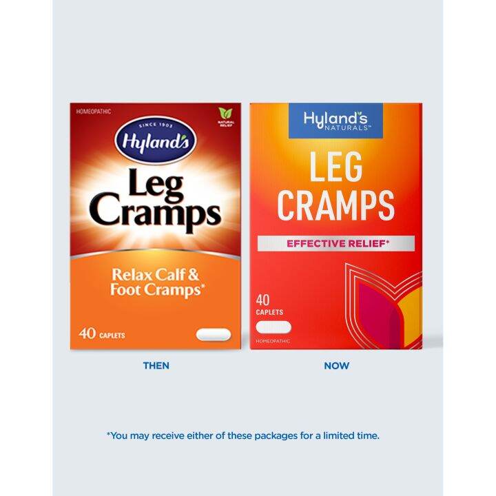 Hyland's Homeopathic Leg Cramps Relax Calf & Foot Cramps (40 Caplets