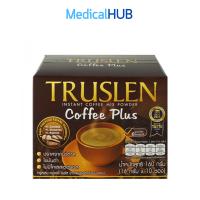 Truslen Coffee Plus ทรูสเลน คอฟฟี่ พลัส กาแฟสำเร็จรูป กาแฟ ช่วยเผาผลาญไขมัน ไม่มีน้ำตาล จำนวน 1 กล่อง บรรจุ 10 ซอง 10128
