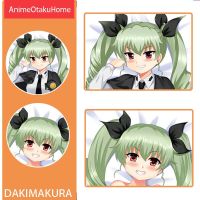 Anime GIRLS และ PANZER ตะขอโยนปลอกหมอน Otaku Bedding Decoration Dakimakura ปลอกหมอนของขวัญ