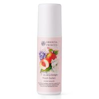 โรลออลระงับกลิ่นกาย Fresh &amp; Juicy Delight Peach Sorbet Scent Roller 70ml ช่วยระงับกลิ่นกายได้อย่างมั่นใจ ผสานคุณค่าวิตามินจากผลไม้