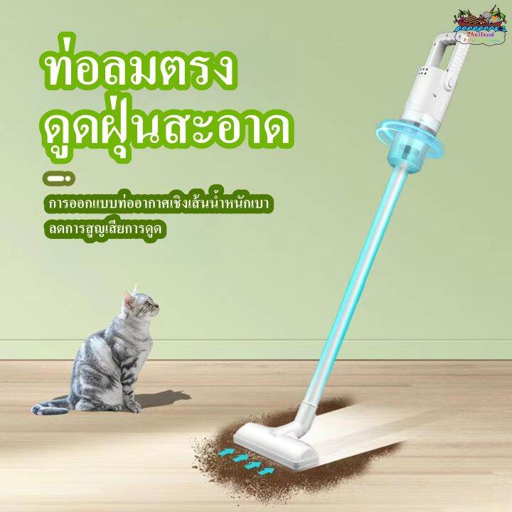 จัดส่ง-24-ชม-เครื่องดูดฝุ่นไร้สายในรถยนต์ในครัวเรือนขนาดเล็กดูดขนาดใหญ่-18000pa-แบบพกพามือถือขนาดเล็กพลังงานสูง-100w-เครื่องดูดฝุ่น