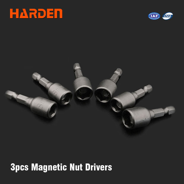 ดอกไขควงหัวแม่เหล็ก-1-แผง-3-ชิ้น-3pcs-45mm-magnetic-nut-drivers-harden-550612