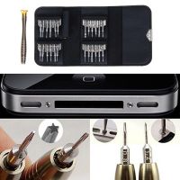 hot【DT】☑✹  Updated 25 1 Screwdriver Set Repair Hand iPhone 5 5S 6 Cellphone Tablet Glasses Wallet