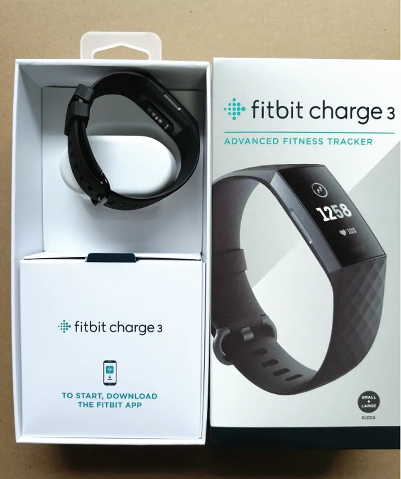 Fitbit charge 3 advanced fitness tracker with best sale heart rate