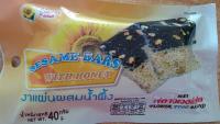 งาแผ่นผสมน้ำผึ้ง SESAME BARS WITH HONEY