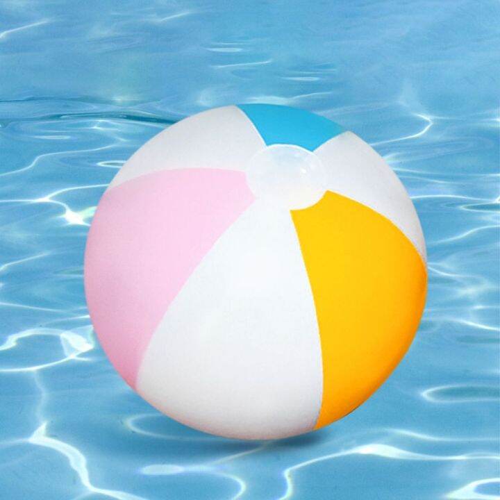 5210BIYU Fun Party Toy Big 40cm PVC Blow Up Beach Balls Rainbow Beach