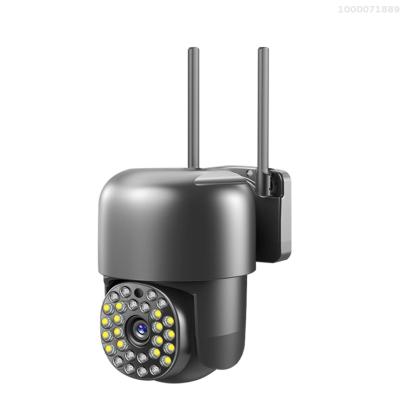 กล้องกล้องรักษาความปลอดภัยกลางแจ้ง1080P สำหรับการตรวจจับการเคลื่อนไหวอัจฉริยะการมองเห็นได้ในเวลากลางคืนสีความปลอดภัยในบ้าน IP65กันน้ำ360ระบบเสียง2ทางดู °