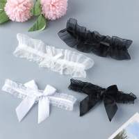 Garter Leg Bridal Ring Leg Elastic Lace Bowknot Accessories Party Cosplay Bride Belt Garter Wedding Lingerie Fashion Sexy