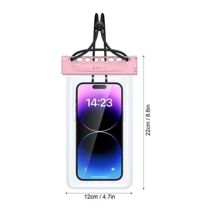 waterproof-phone-case-floating-touchscreen-dry-bag-for-outdoor-travel-essentials-sandproof-phone-pouch-for-snorkeling-water-park-rafting-classic