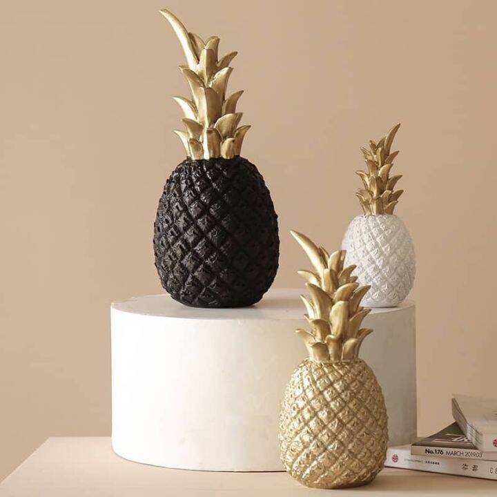 Nordic Resin Pineapple Ornament Home Living Room Decoration Creative