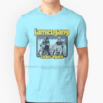 James Gang T Shirt Cotton 6Xl James Gang Classic Music Roll