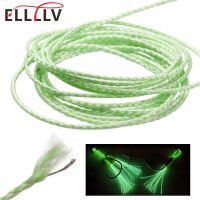 Ellll 90/120/150LB Luminous PE Assist Line 7*7 Stainless Steel Wire Core High Strength 8 Strands Braided Green Fishing Line