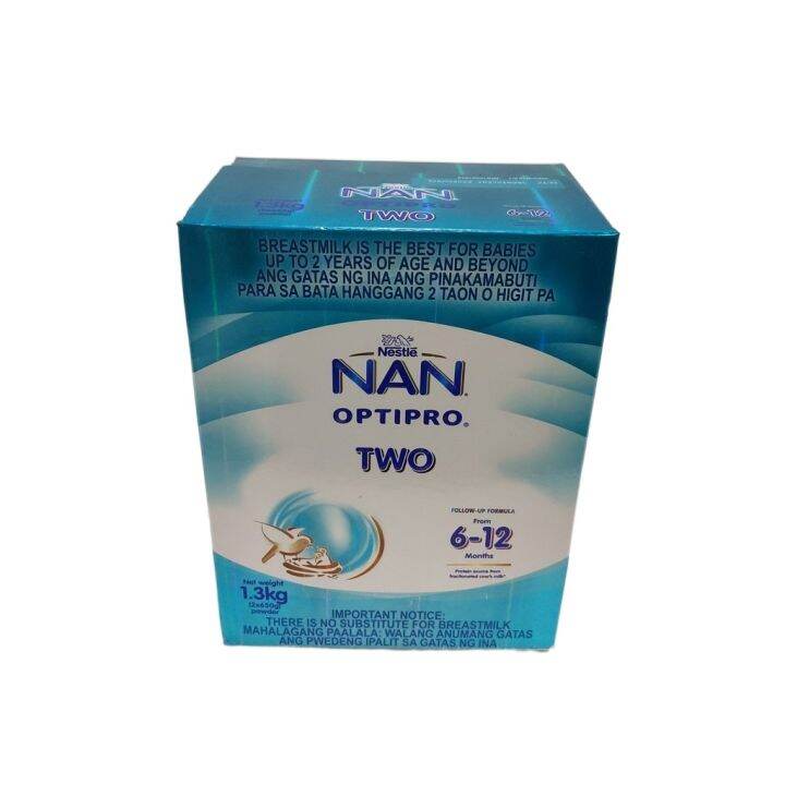 【COD4】 NAN Two For 6-12 Months 1.3kg | Lazada PH