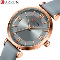 [Aishang watch industry]CURREN ผู้หญิงนาฬิกาแบรนด์หรูสุภาพสตรีนาฬิกาข้อมือลำลองหนังกันน้ำควอตซ์สาวนาฬิกา R Eloj Mujer M Ontre F Emme