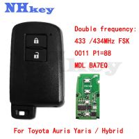 BA7EQ NHKEY MDL สำหรับ Toyota Auris Yaris ไฮบริด RAV4 2012 2013 2014 2017บอร์ด0011แบบไร้กุญแจ433/434Mhz