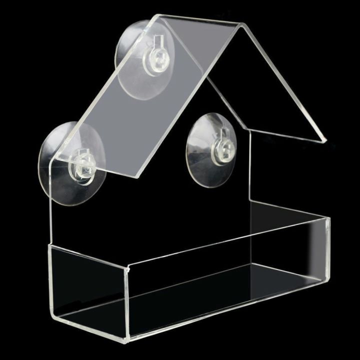 new-in-bird-feeder-house-shape-weather-proof-transparent-suction-cup-outdoor-birdfeeders-hanging-birdhouse-for-garden