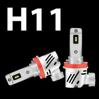 VANSSI H4 LED H7 H11 HB4 9006 9005 HB3 H9 H8 Car Headlight Bulbs Mini Wireless Style 6000K White 12000LM 12V Auto Accessories