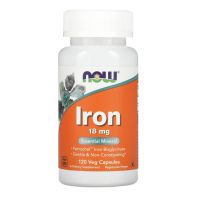Now Foods Iron 18 mg 120 Veg Capsules