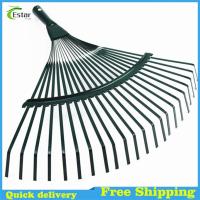 Garden Leaf Rake Head Replacement 22 Gardening Leaf Rake Heavy Duty Leaves Rake Tools Carbon Steel for Lawn Leaves