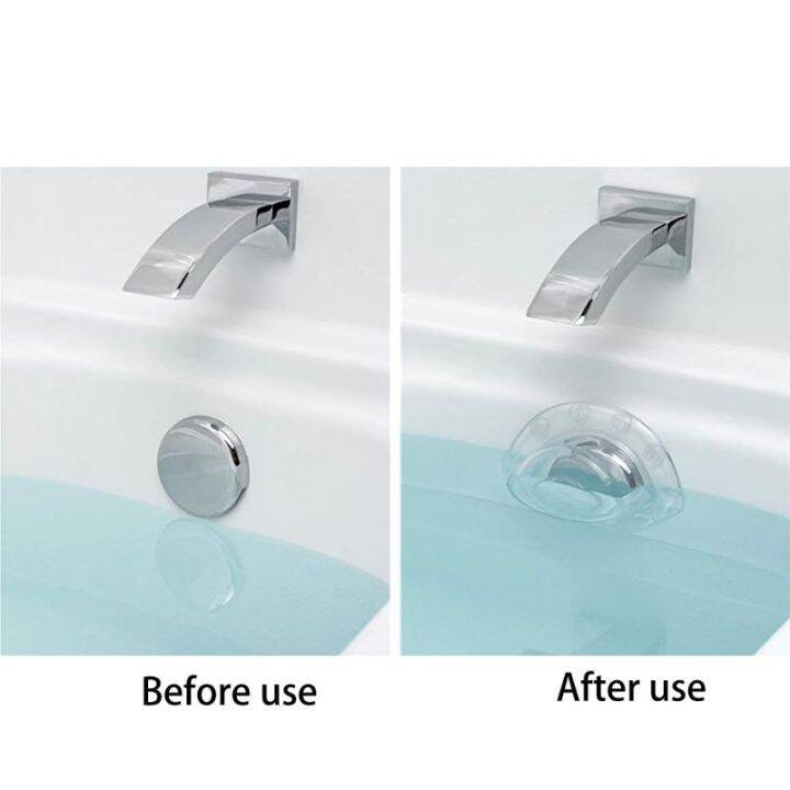 ELEGANT Bathtub Overflow Drain Pipe Cover Bottomless Bath Overflow
