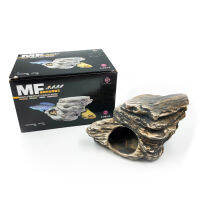 MF Multi-Function Cichlid Rock หินตกแต่งตู้ปลาสำหรับปลาหมอสี มีโพรงอยู่ภายใน ใช้เป็นบ้าน ที่ออกไข่สำหรับปลาหรือสัตว์น้ำ