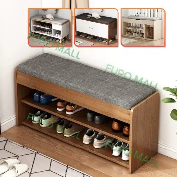 Shoe rack online with seat online