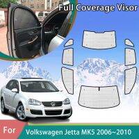 ที่บังแดด Kereta Perlindungan Mk5 VW Jetta A5 Typ 1K5 2006 ~ 2010ป้องกันรังสียูวี Aksesori อัตโนมัติ Hiasan Tingkap 2007 2008