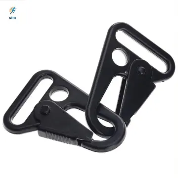 2pcs Metal Snap Hook Sling Clip Spring Gate Quick Release